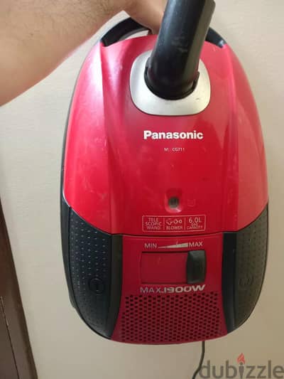 مكنسة باناسونيك مستعمله 1900W حجم ٦ لتر