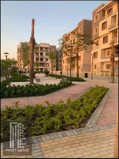 For sale ready to move apartment in front of Al-Rehab Compound Jade with the best view in the compound. 3 fully north-facing rooms on a very special floor.