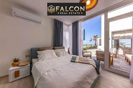 Trabel View Chalet on the sea, finished with air conditioning, with a 30% discount and installments over 5 years.
