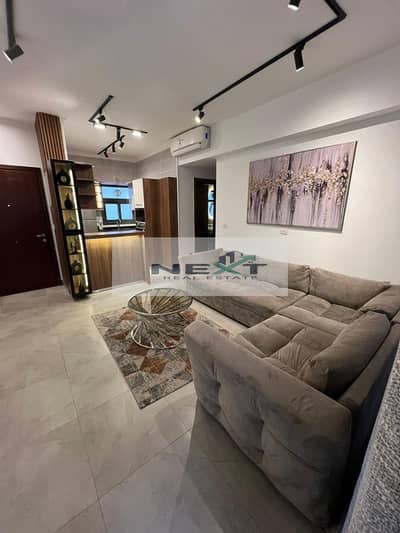 Furnished apartment for rent in the most prestigious phase of Madinaty, 84 sq m in Privado Compound, with unobstructed lake views, high-end finishes,