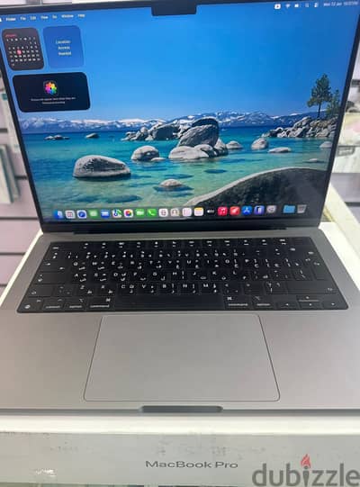 MacBook Pro M3 8/512GB 14" Arabic Keyboard Battery 96%
