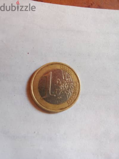 عملة نادرة فئة 1يورو فرنسا 1999