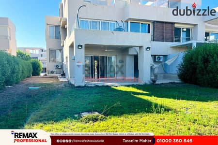 فيو مفتوح علي الجولف شاليه للبيع في هاسيندا باي - الساحل الشمالي