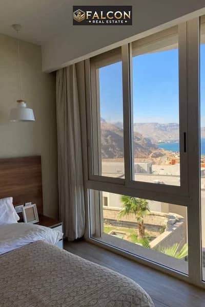 ستديو كورنر بحري باميز اطلاله و بالمونت جلاله بخصم مميز للكاش il mont galala AIn sokhna