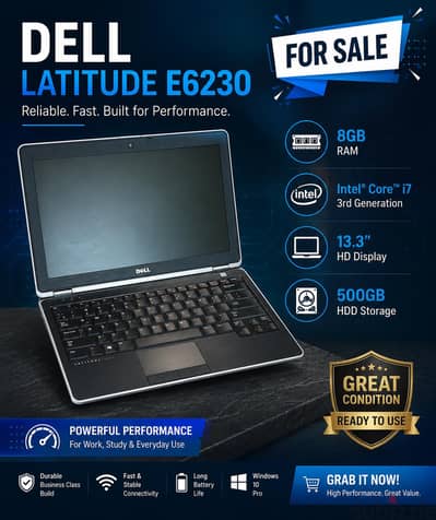 لابتوب Dell Latitude e6230