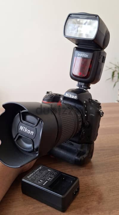 عدة تصوير احترافية كاملة Nikon D750 kit