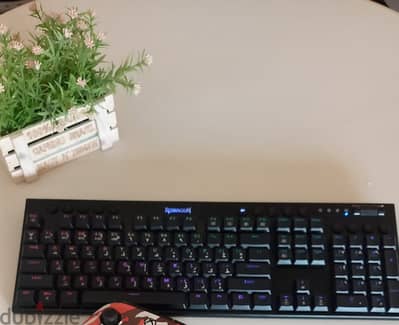 كيبورد ميكانيكال  Redragon K618 Horus Wireless RGB (Red Switch)