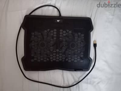 HAVIT F2075 Laptop Cooling Pad with USB Cable - Dual Fan Blue LED