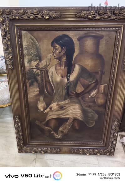 antique oil painting