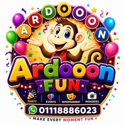 Ardoon fun لتنظيم جميع الحفلات