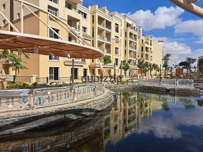 A distinctive 150m² apartment for sale in Sarai Compound in Mostakbal City, opposite Madinaty, with a cash discount of up to 50%.