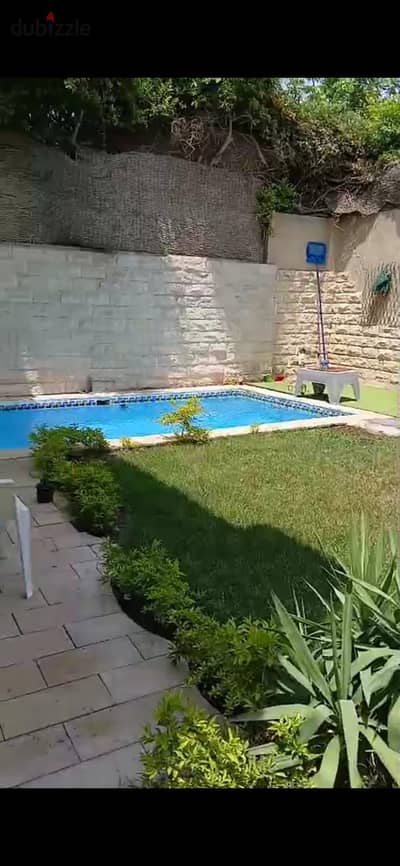 فيلا للايجار 4 غرف _ حمام سباحه في كمبوند حدائق المهندسين الشيخ زايد