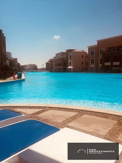 اميز شاليه بجاردن متشطب ومفروش بافضل فيو للبيع في مراسي مارينا الساحل الشمالي