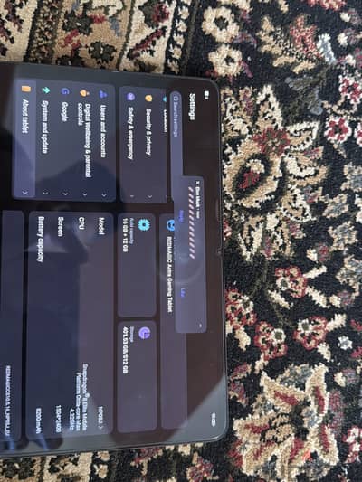 Redmagic gaming taplet 512