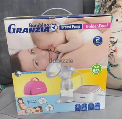 "شفاط ثدي كهربائي جرانزيا (Granzia) بحالة الزيرو بالعلبة والضمان