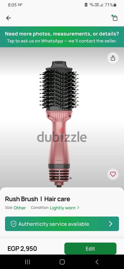 Rush Brush V3 pro