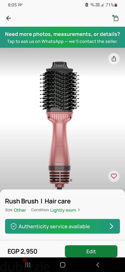 Rush Brush V3 pro