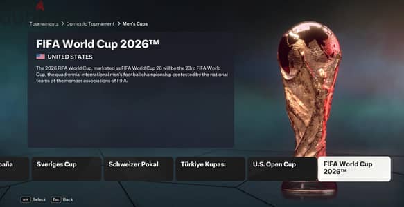 مود كأس العالم FC 26