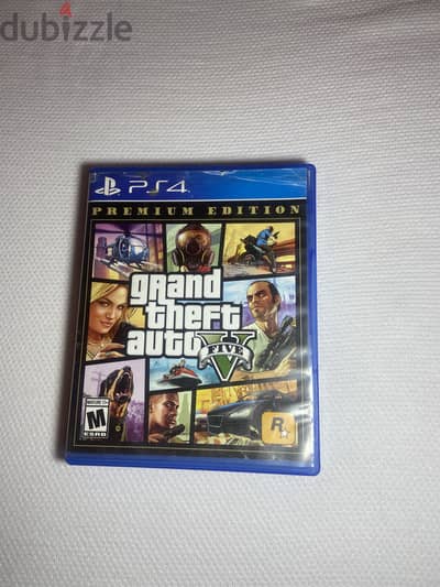 Grand theft auto game ps4