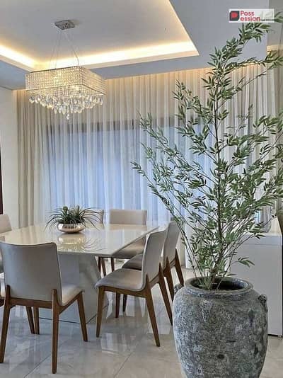 Fully finished super lux apartment for sale in a premium compound located in the heart of New Cairo, next to SODIC East and New Giza