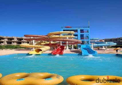 48m² chalet directly overlooking Aqua Al-Kibar for rent in Porto Matrouh