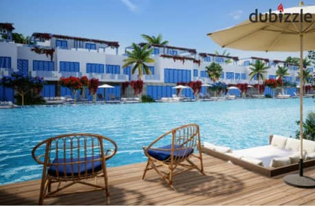 3 rooms chalet fully finished, for sale in Naia Bay, North Coast, Ras El Hekma