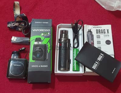 drag x vaporesso vape فيب
