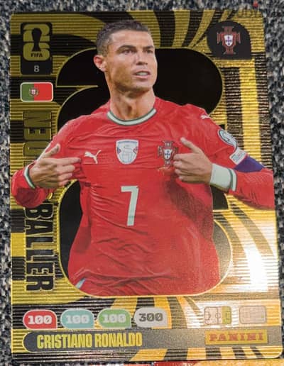 Panini Wc2026 Golden Baller Ronaldo