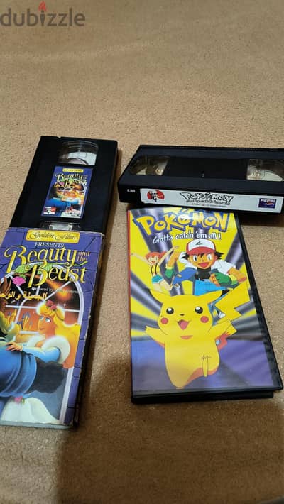 شريط فيديو فيلم بوكيمون و الجميله والوحش