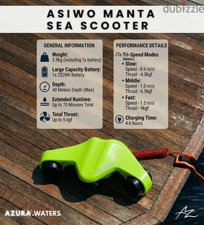 Sea scooter Asiwo.