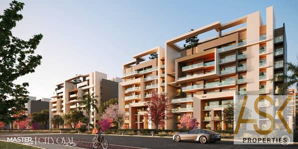 شقتك قسط على 10 سنين وخصم 15% داخل City Oval بأفضل موقع في R8