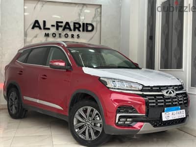 Chery Tiggo 8 2025 توب لاين 5 seats باقل سعر في مصر وبافضل الفوائد