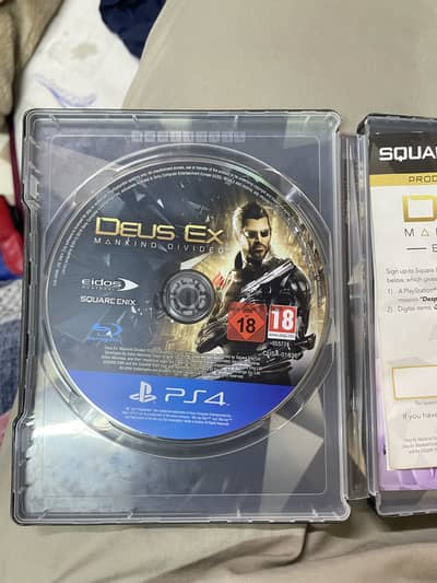 Deus ex لعبه حرب و قصه ب اللغه العربيه