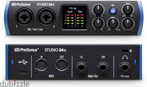 كارت صوت presonus studio 24c