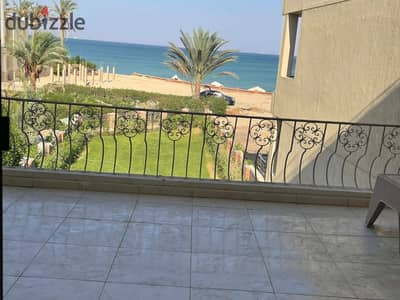 For sale, first row beach villa, 225 square meters, ultra super luxury, with furnishings, appliances, and air conditioners