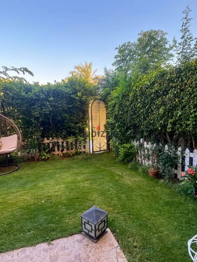 Special hotel apartment for sale in Al Rehab Phase Four, Ground Floor, 145m with a 50m garden