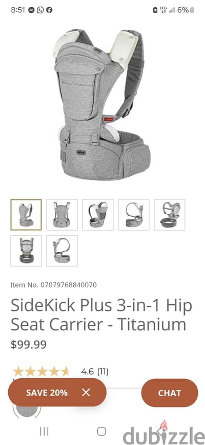 chicco baby carrier