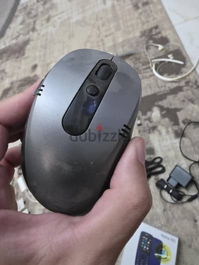 mouse wirless + mosue pad