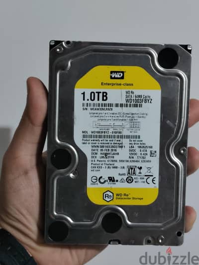 HDD 1 TB هارد تيرا