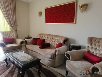 شقه للايجار مفروش 3 غرف في الياسمين 7 دور ثاني بسعر مميز