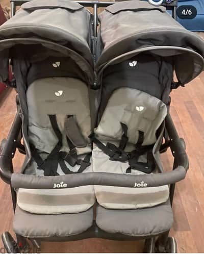 joie double baby stroller