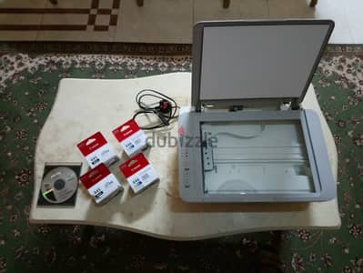 Canon طابعه وسكنر وتصوير +4 حبر أصلي متبرشم