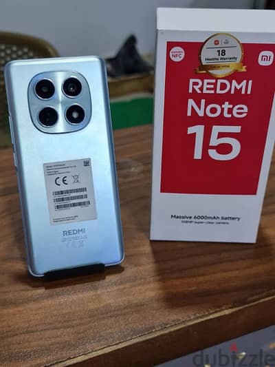 Not 15 redmi 256/8جديداستخدام اسبوعين