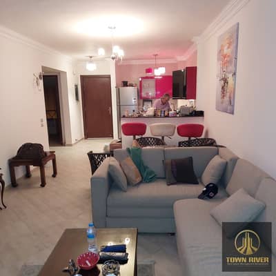 A distinctive chalet for sale in Ain Sokhna, Piacera Village, with a stunning view of the pool and sea. An investment village with all amenities. Ain