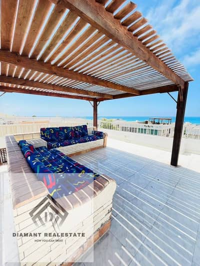 Chalet 75m at Special price in Ain Sokhna directly on Sea Finished VIP Hotel services, Managed by Concorde El Salam Over 10 years, next to La Vista 4