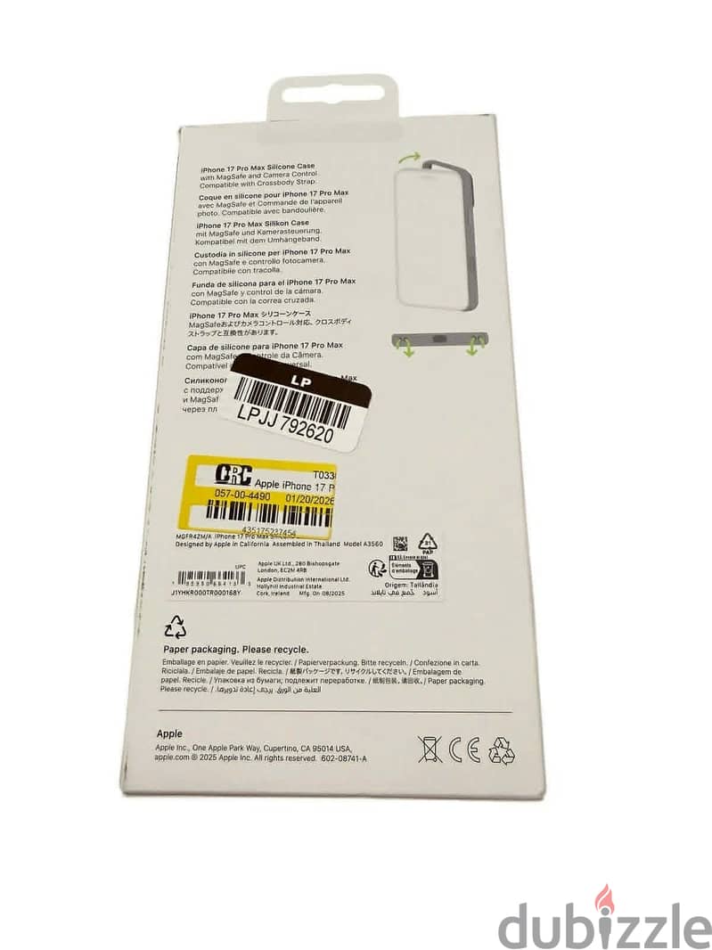 Original Iphone 17 pro max case sealed 1