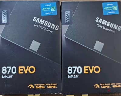 Samsung Evo 870 SSD 500 GB new