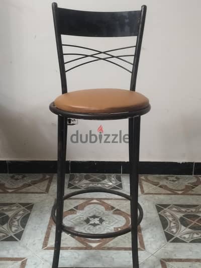 كرسي بار حديد