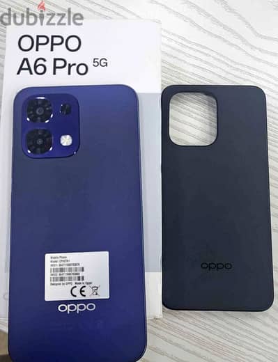 oppo A 6 pro 5G 256/8معاه كل حاجته