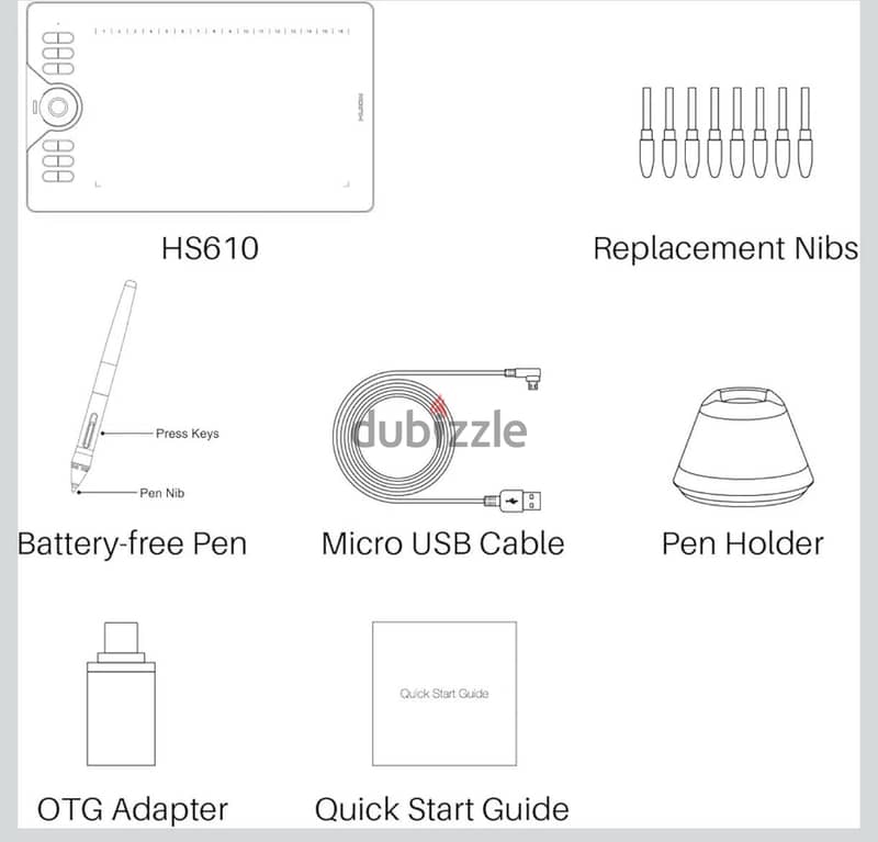 Huion HS610 1